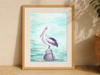 Australian Pelican - Art Print
