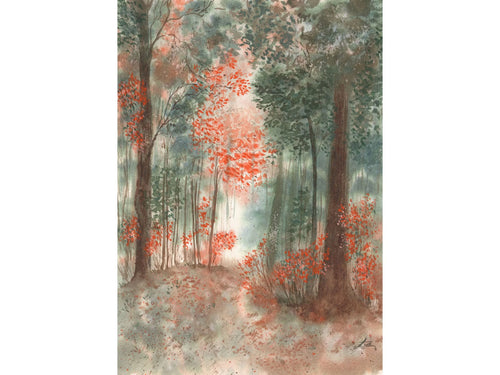 Autumn Forest - Art Print