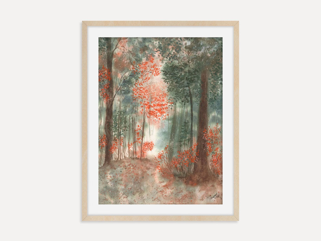 Autumn Forest - Art Print