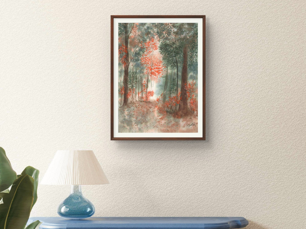Autumn Forest - Art Print