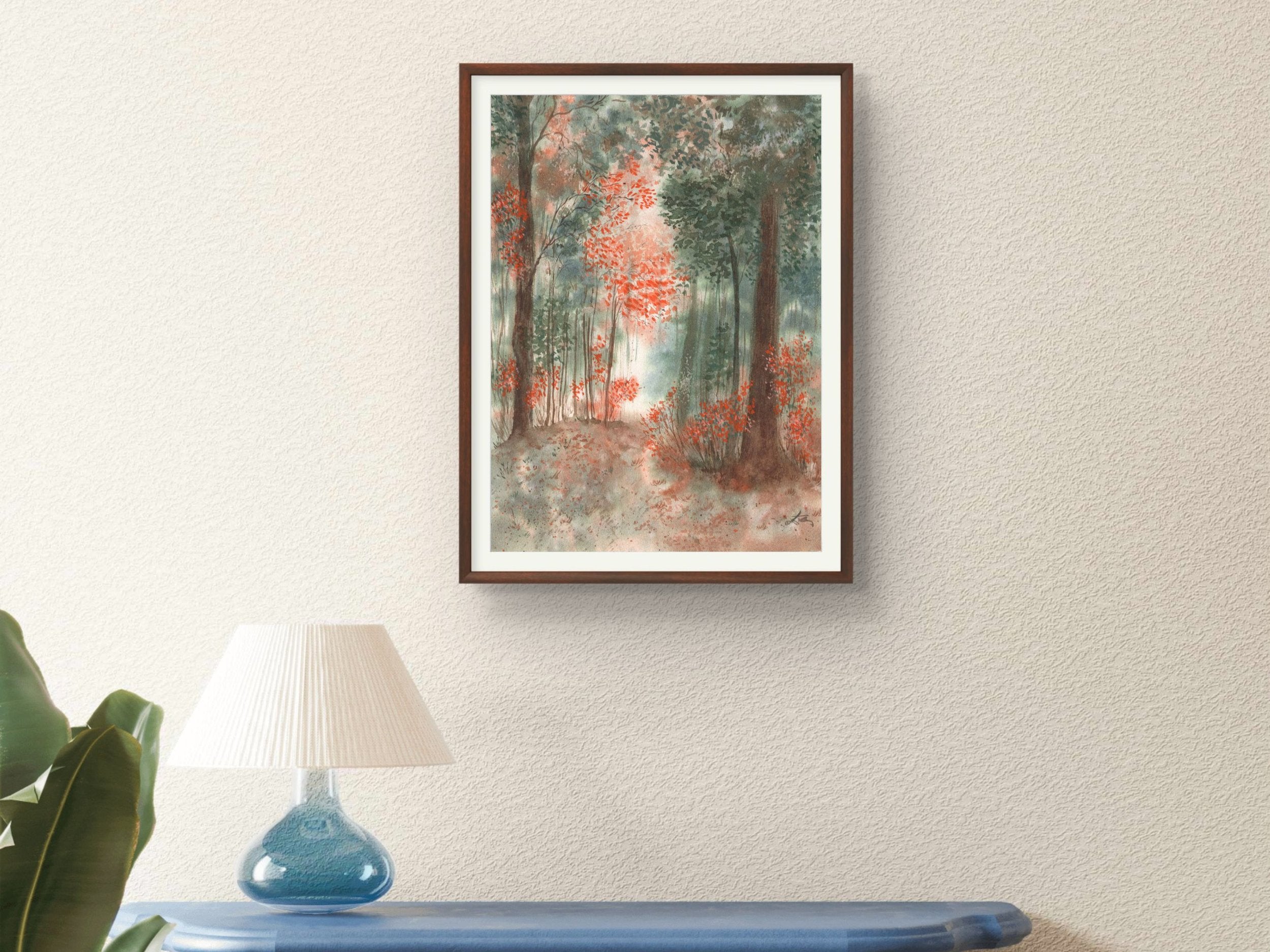 Autumn Forest - Art Print