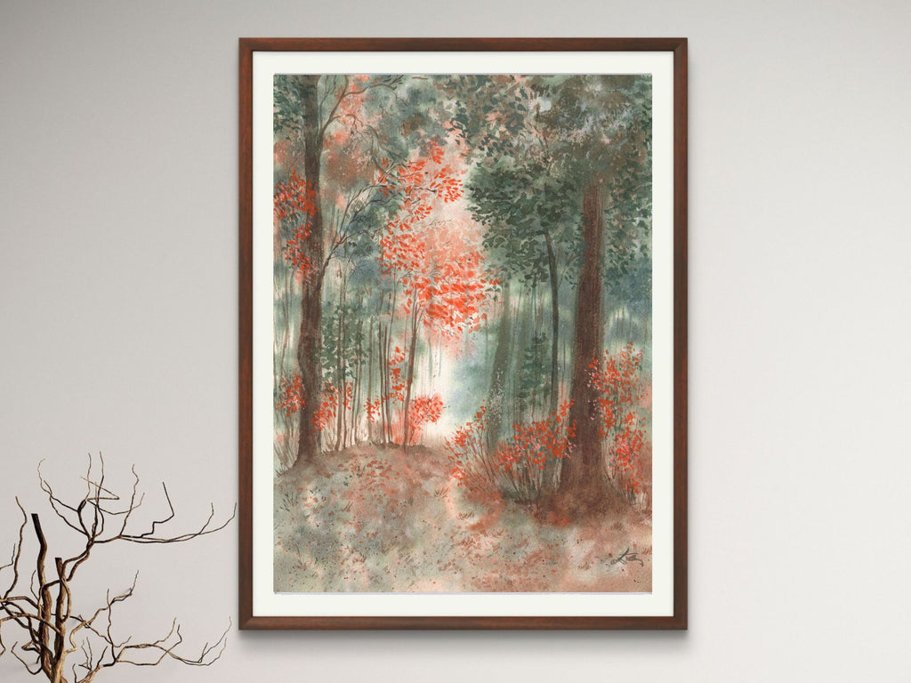 Autumn Forest - Art Print