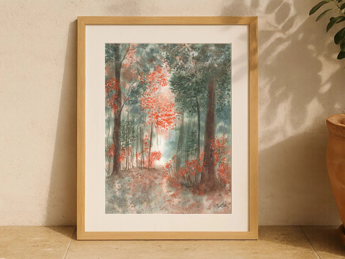 Autumn Forest - Art Print
