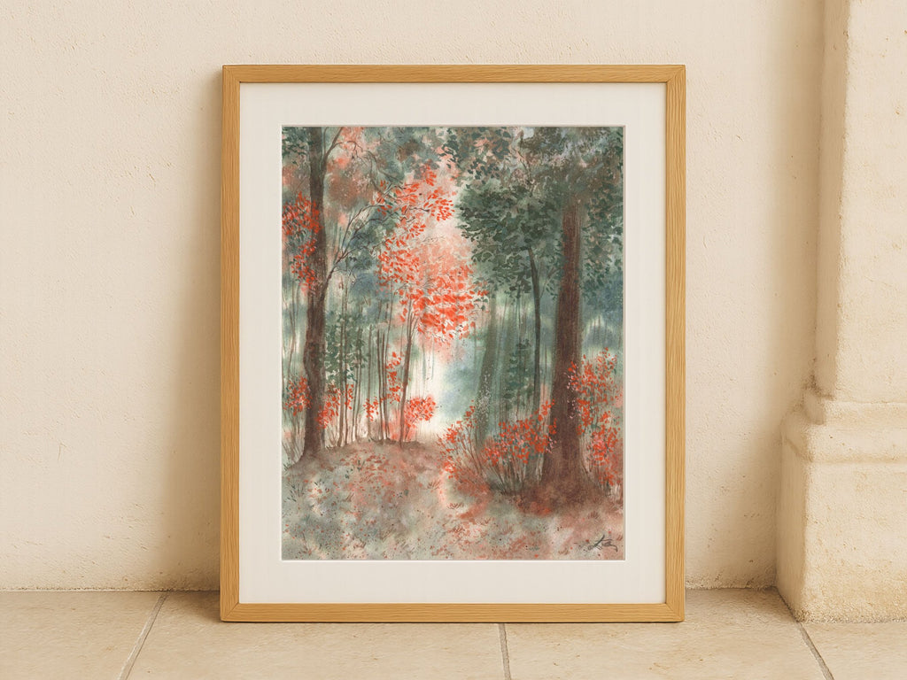 Autumn Forest - Art Print