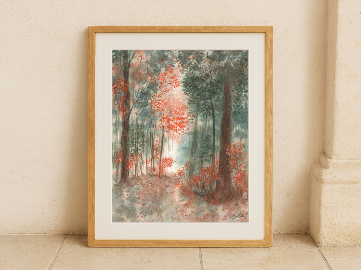 Autumn Forest - Art Print