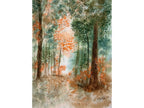 Autumn Forest Vibes - Original Watercolor Painting