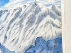Blue Mountains - Original Watercolor Painting