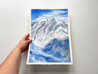 Blue Mountains - Original Watercolor Painting