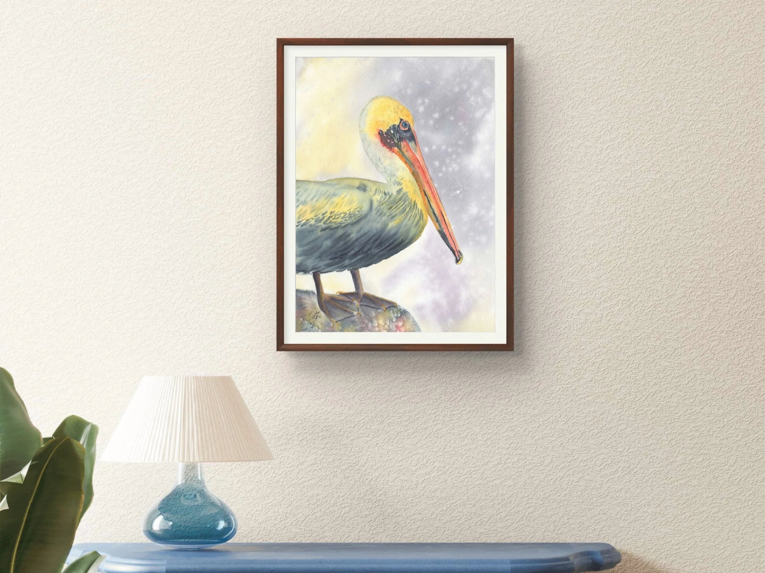 Brown Pelican - Art Print