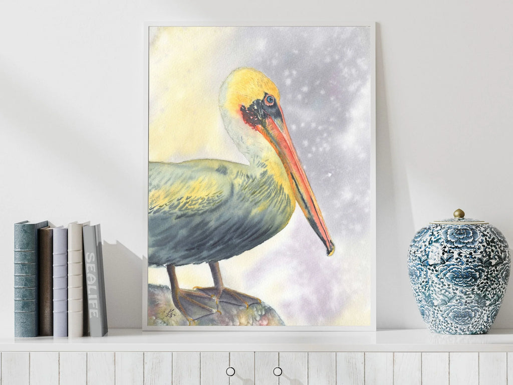 Brown Pelican - Art Print