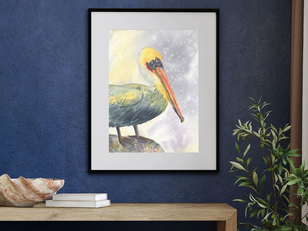 Brown Pelican - Art Print