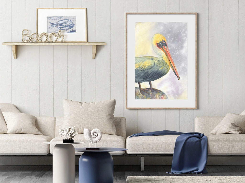 Brown Pelican - Art Print
