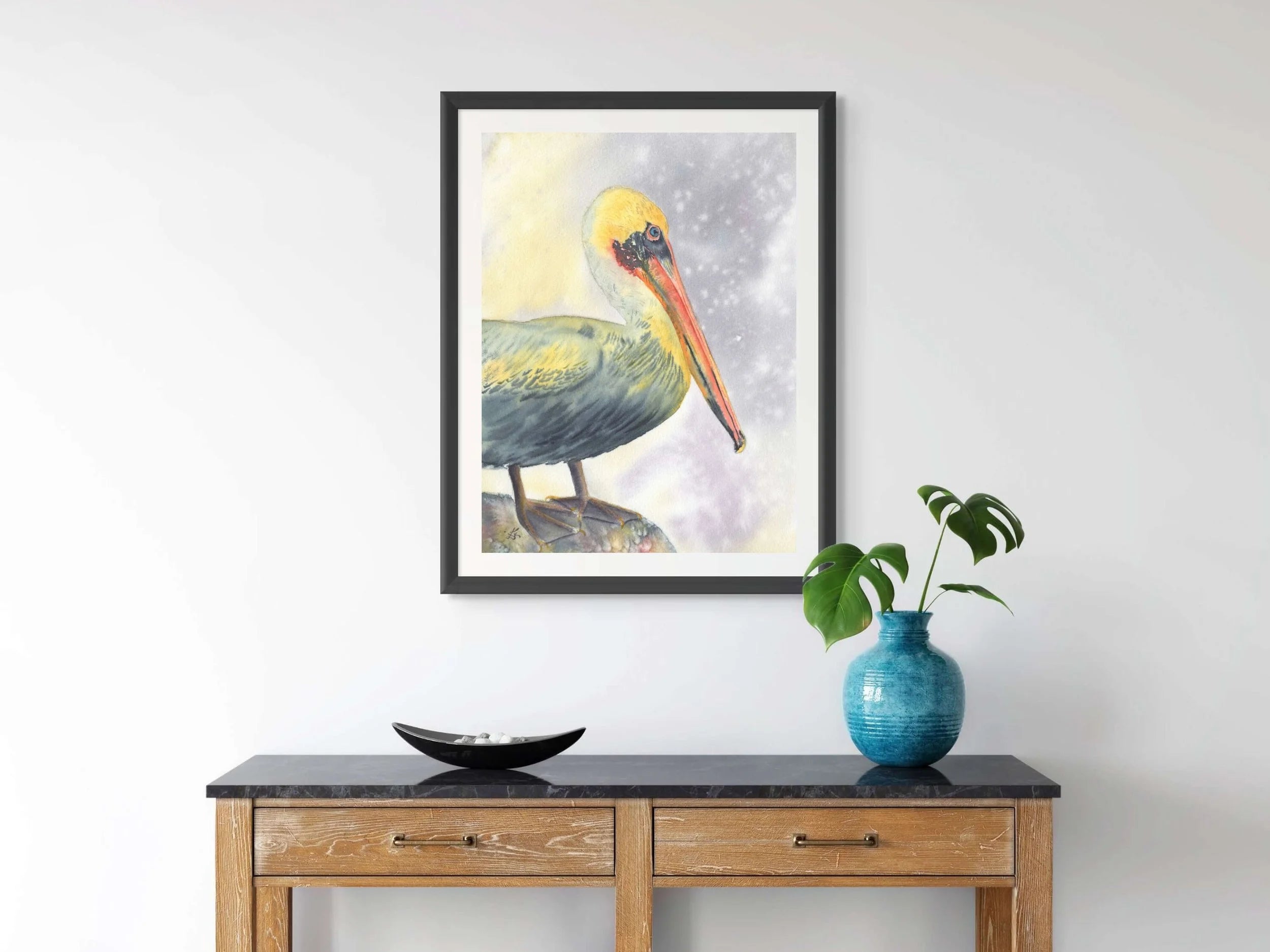 Brown Pelican - Art Print