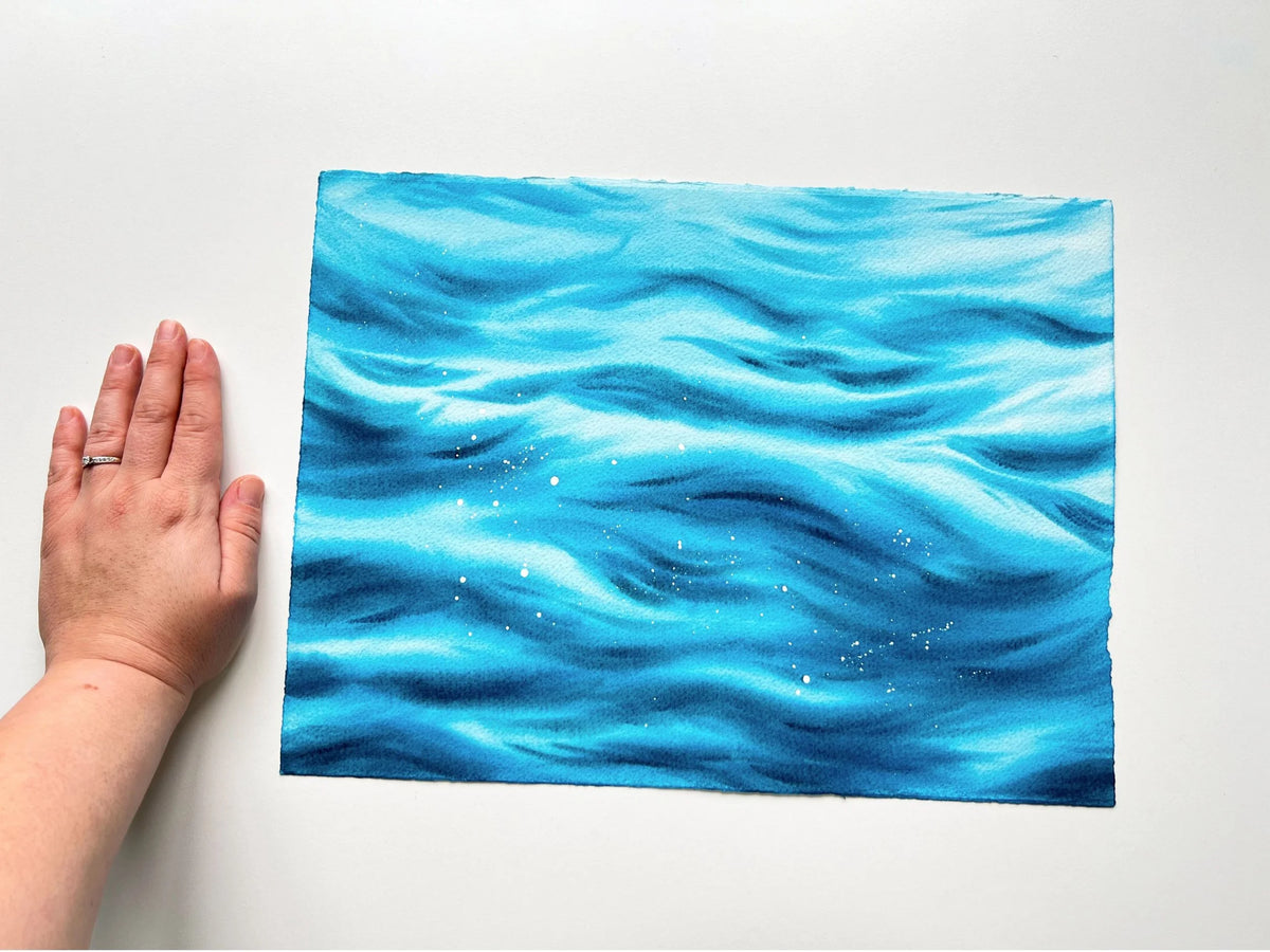 Calm Water - Original Watercolor Painting