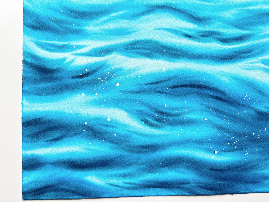 Calm Water - Original Watercolor Painting