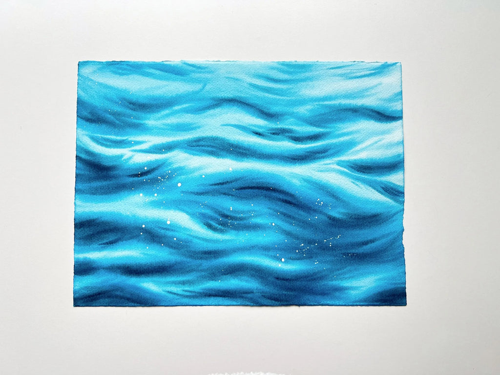 Calm Water - Original Watercolor Painting