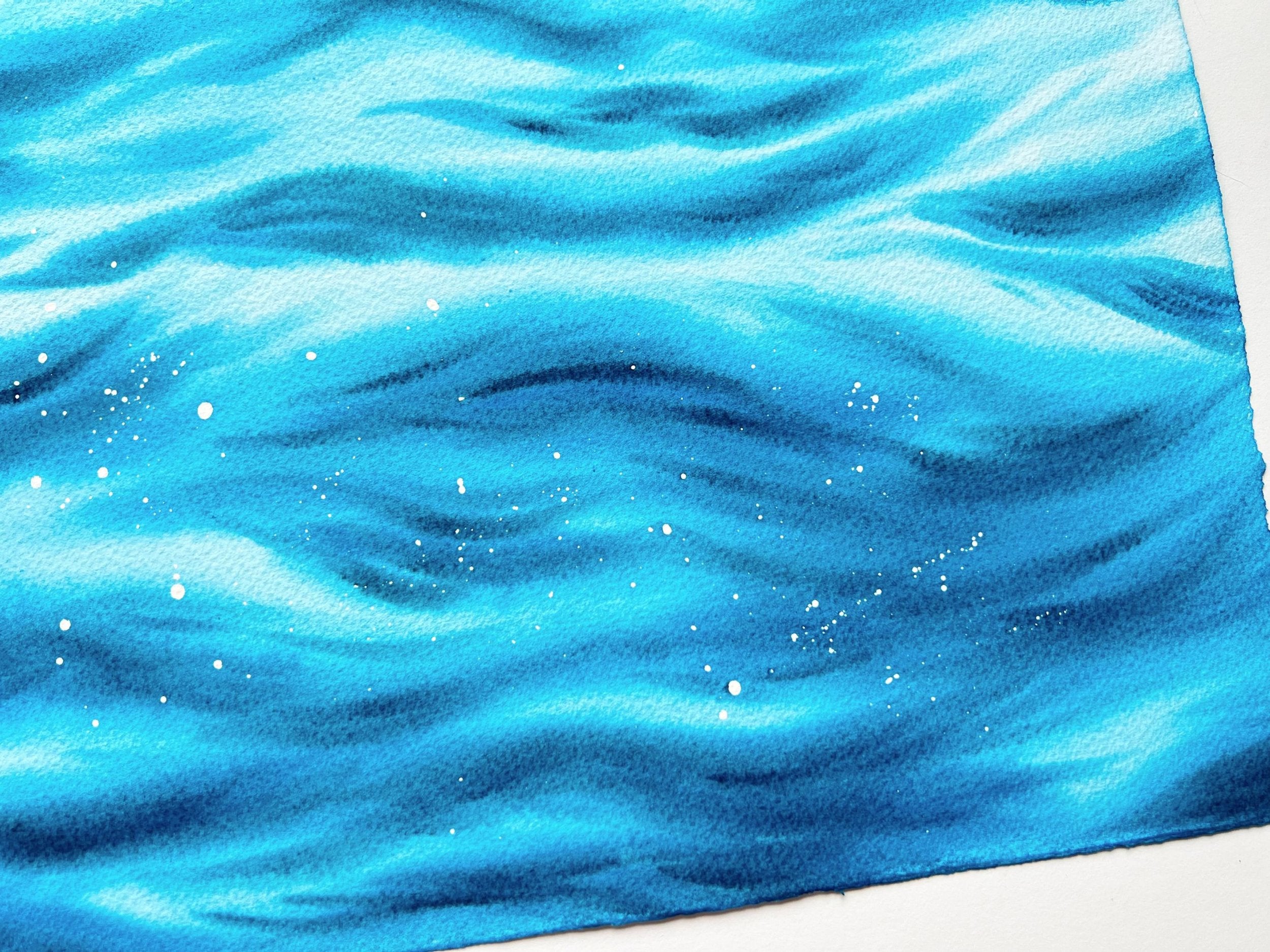 Calm Water - Original Watercolor Painting