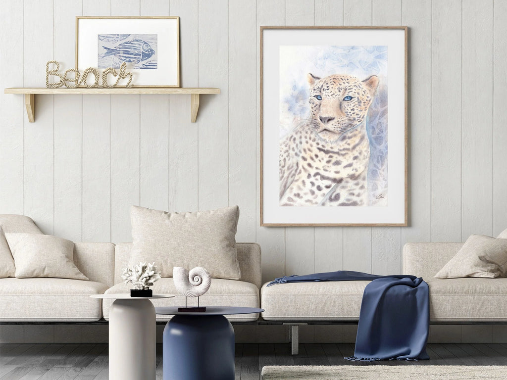 Caucasian Leopard - Art Print
