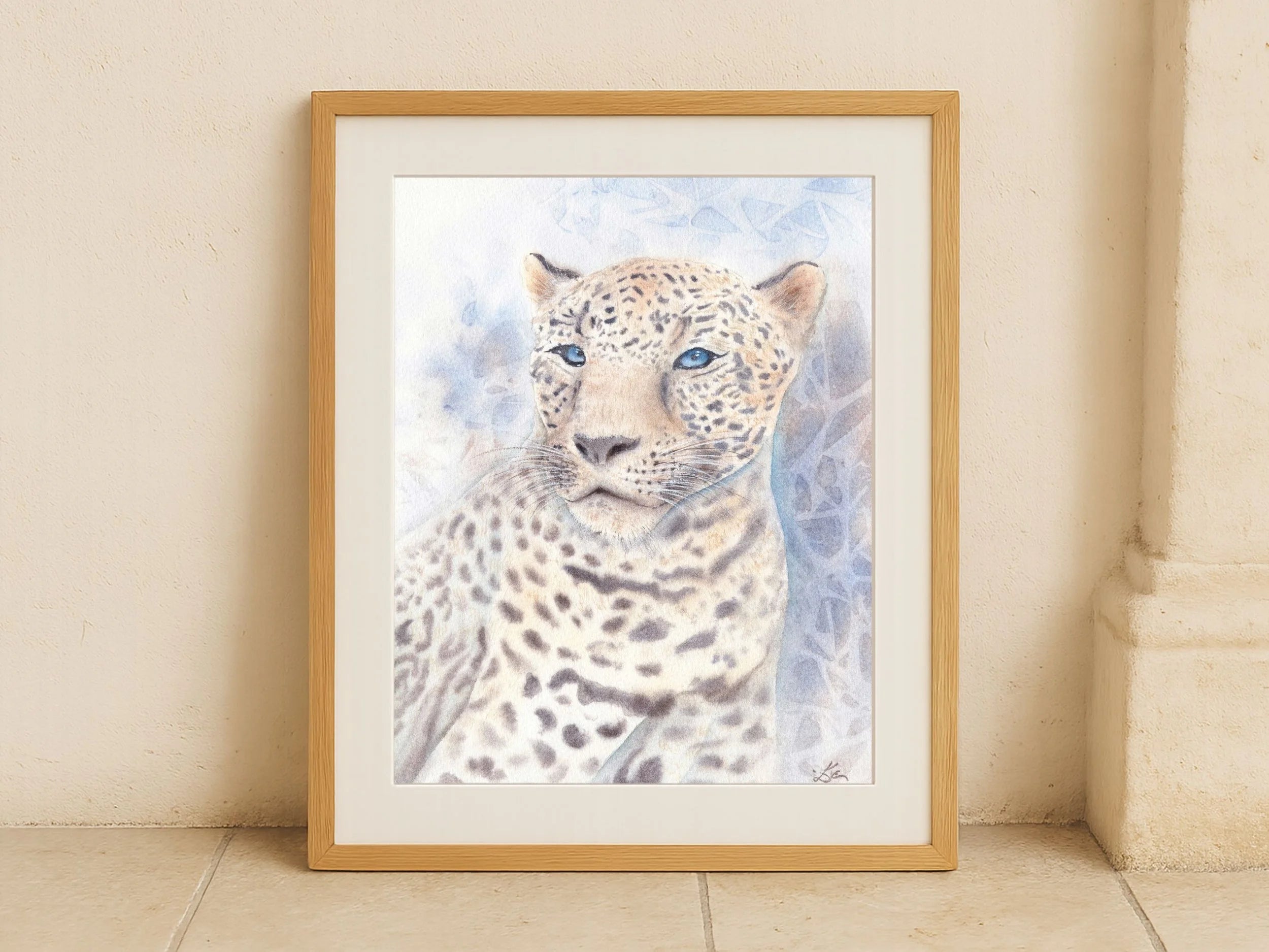 Caucasian Leopard - Art Print