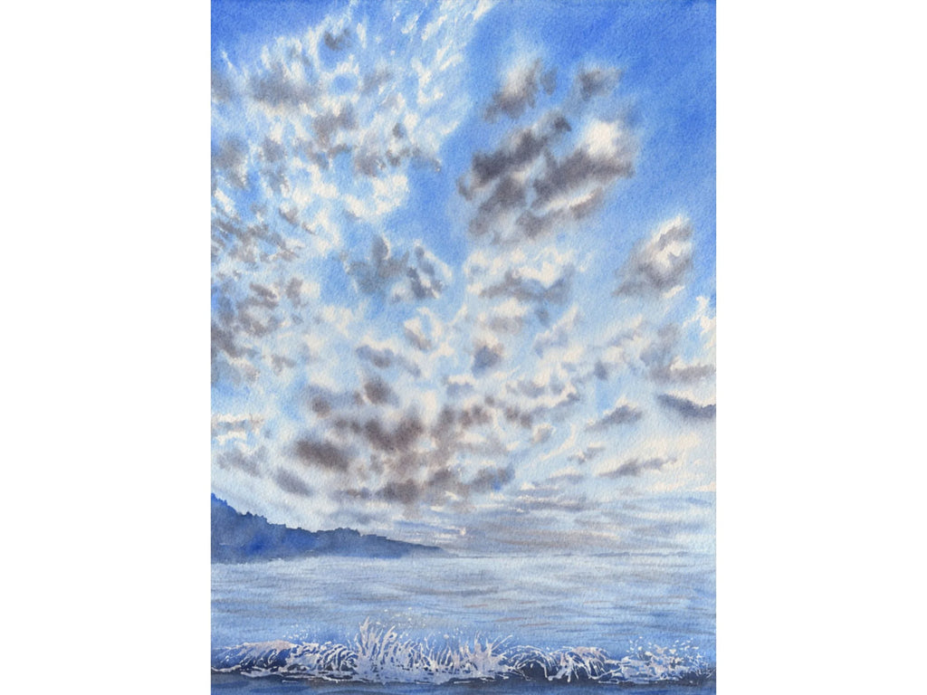 Fluffy Cirrocumulus Clouds - Art Print
