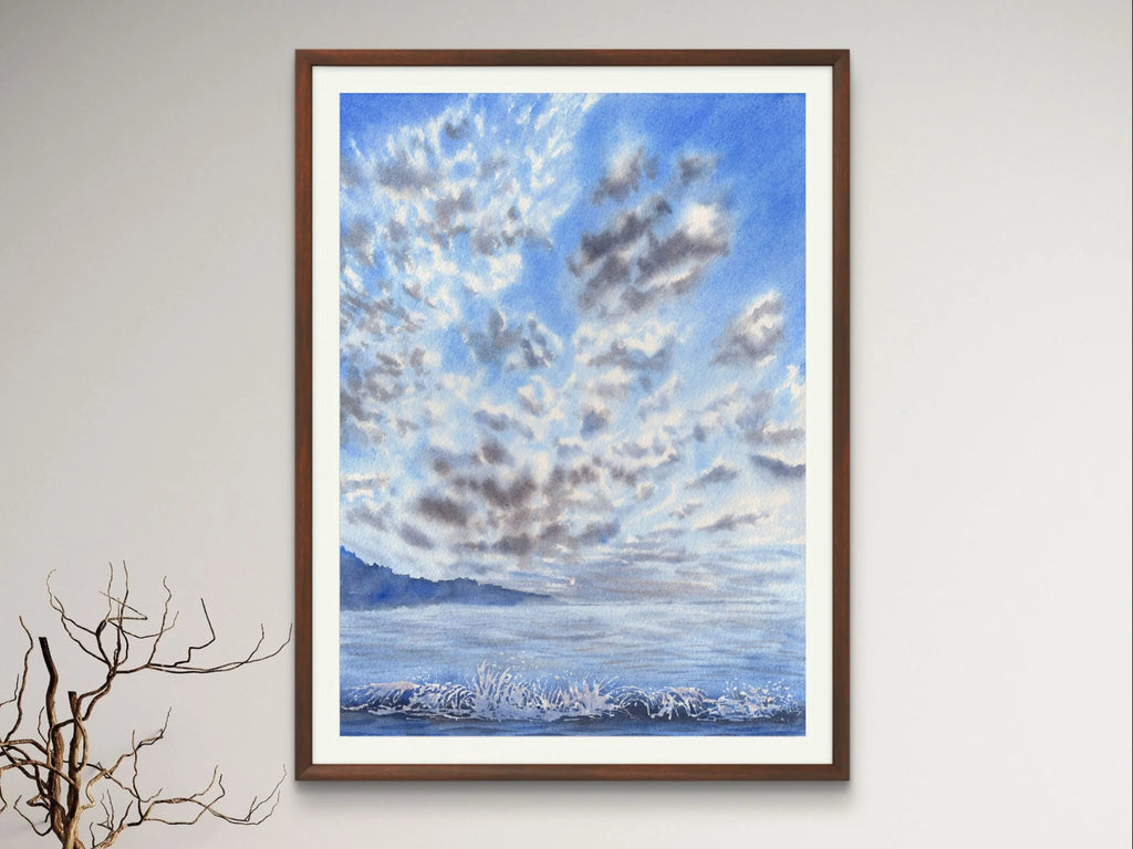 Fluffy Cirrocumulus Clouds - Art Print