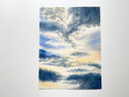 Clouds at Dawn - Original Watercolor Painting