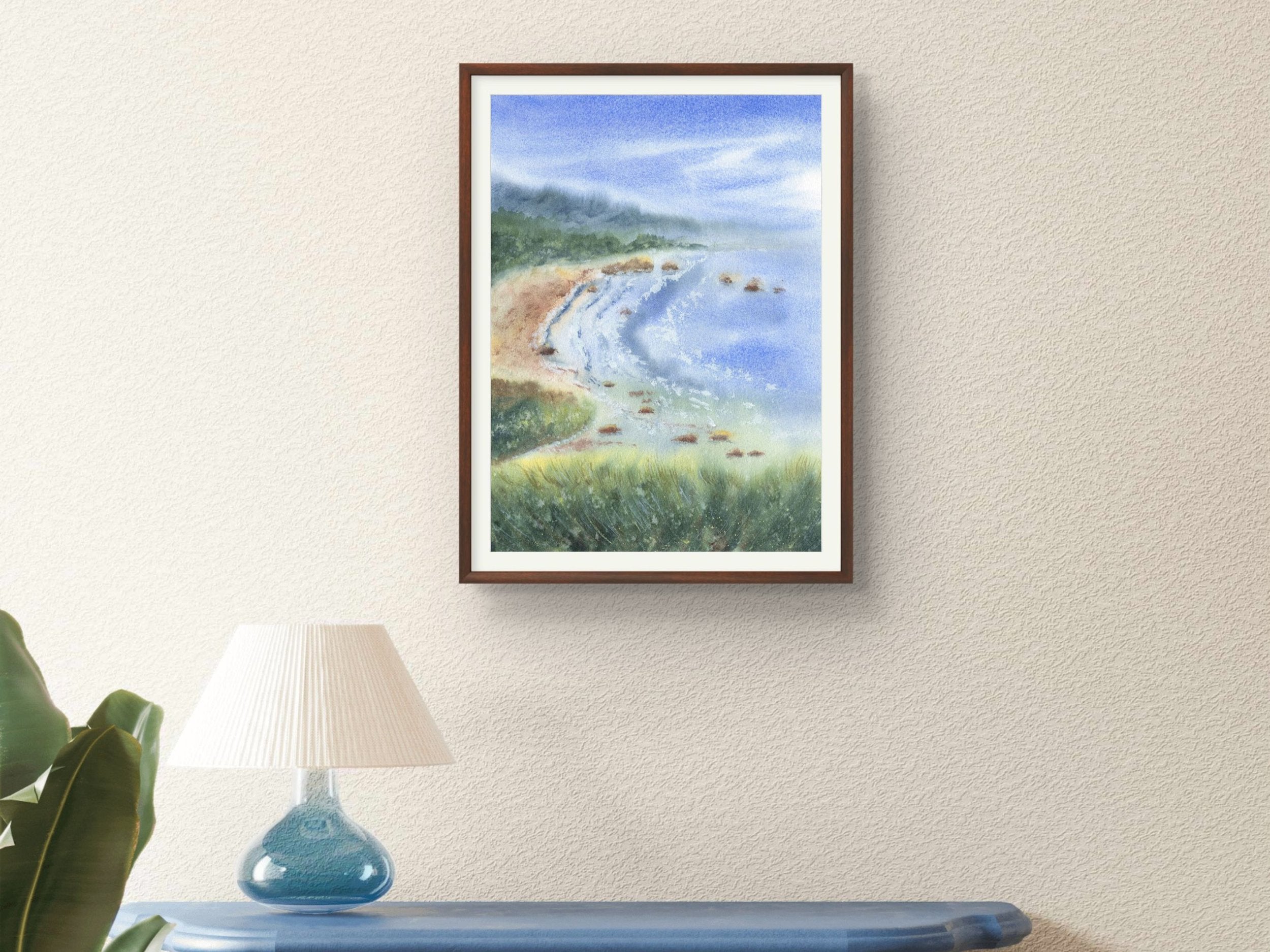 Coastal Bay - Art Print / Ecola State Park