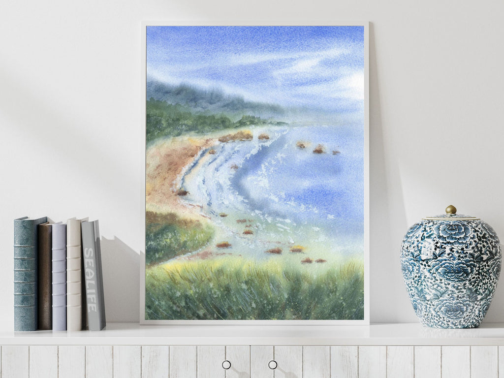Coastal Bay - Art Print / Ecola State Park