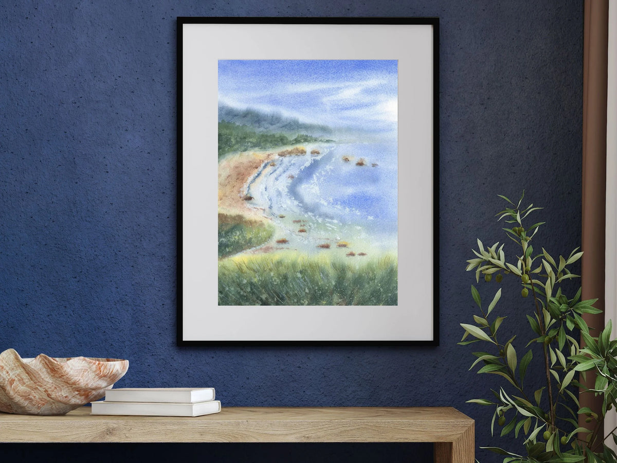Coastal Bay - Art Print / Ecola State Park