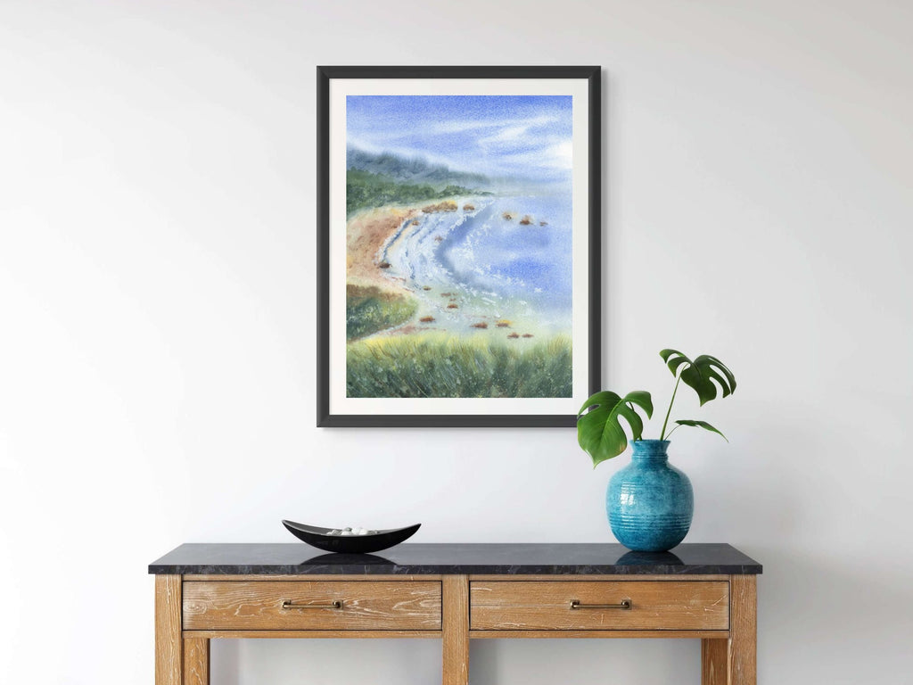 Coastal Bay - Art Print / Ecola State Park