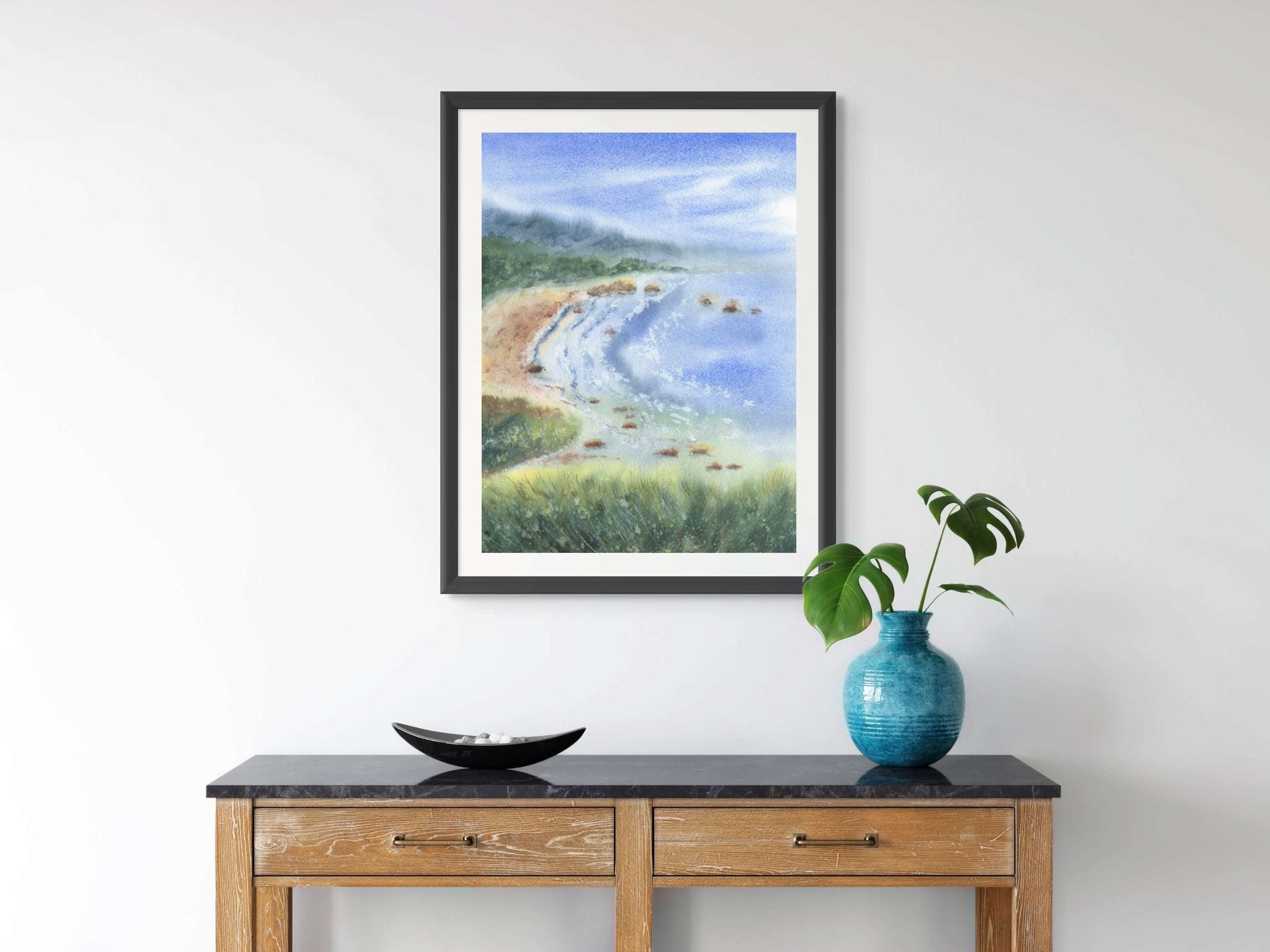 Coastal Bay - Art Print / Ecola State Park