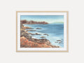 Coastal Cliff  - Art Print