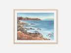 Coastal Cliff  - Art Print