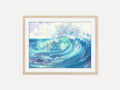 Colourful Ocean Wave - Art Print