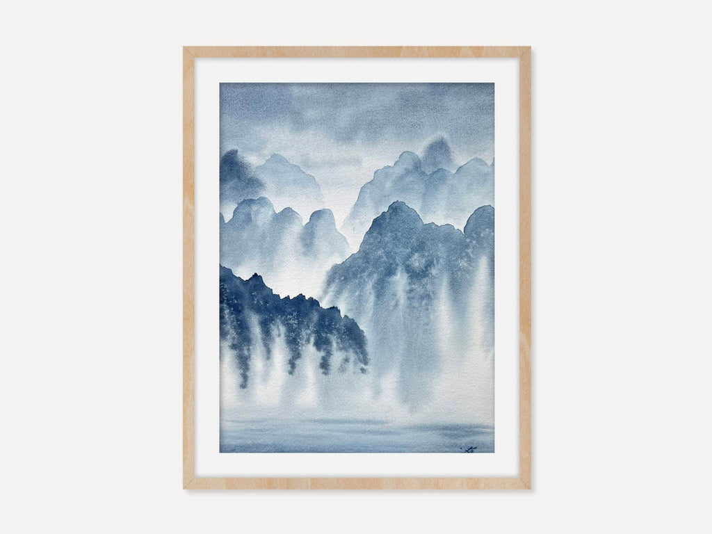 Dwelling in the Past - Original Watercolor Painting