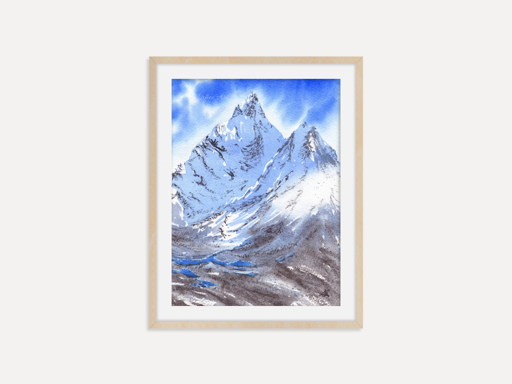 Fresh New Peak - Art Print