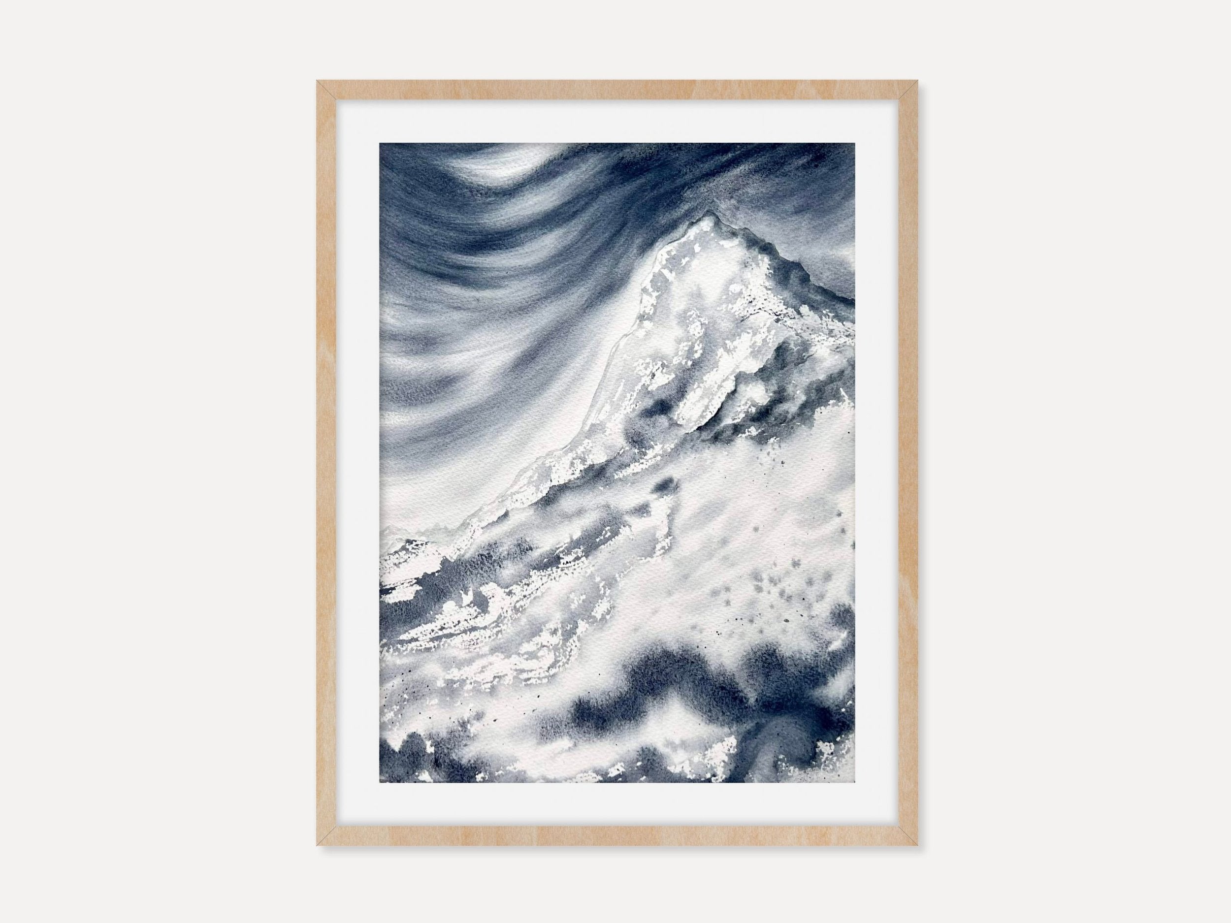 Grey Mountains - Original Watercolour Painting