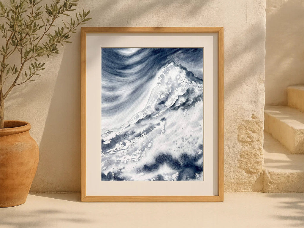 Grey Mountains - Original Watercolour Painting