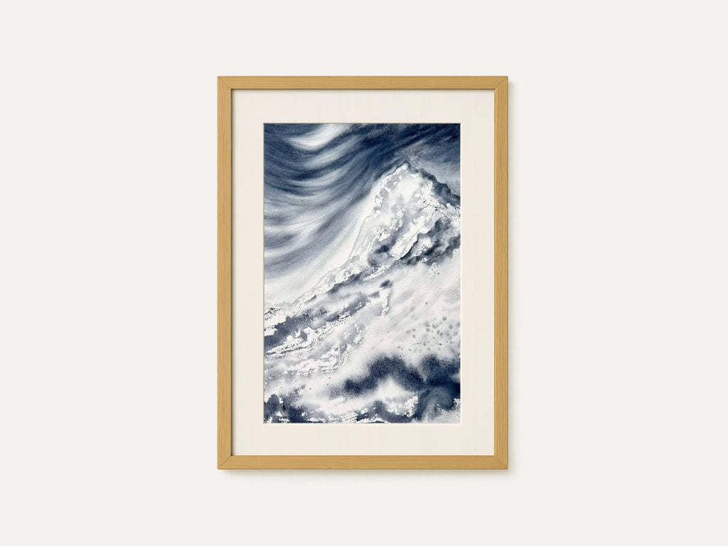 Grey Mountains - Original Watercolour Painting