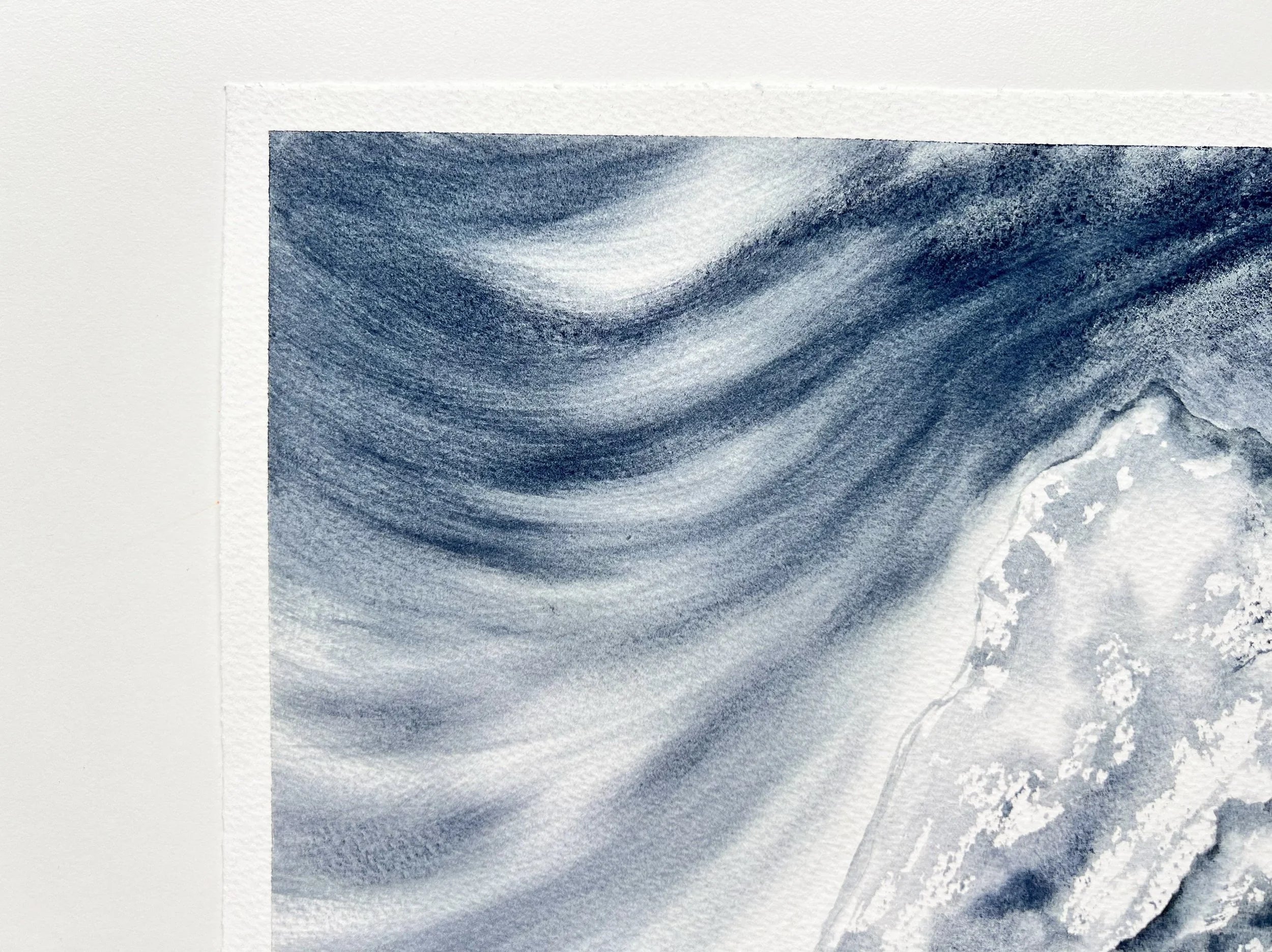 Grey Mountains - Original Watercolour Painting