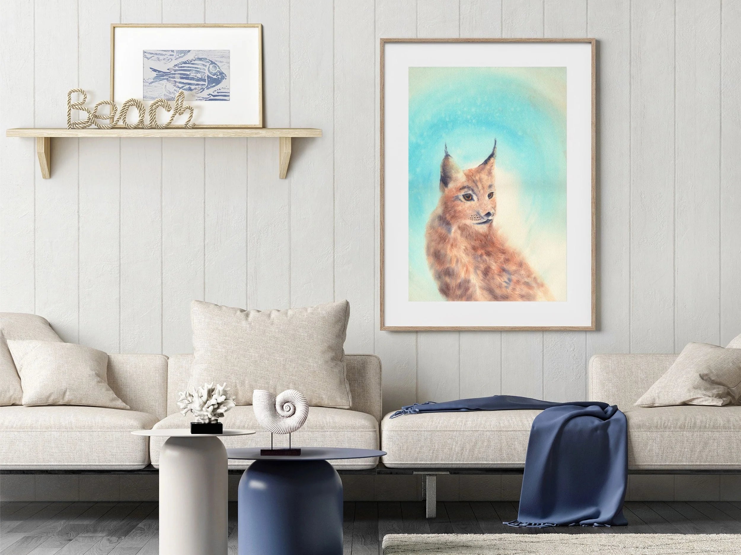 Iberian Lynx - Art Print