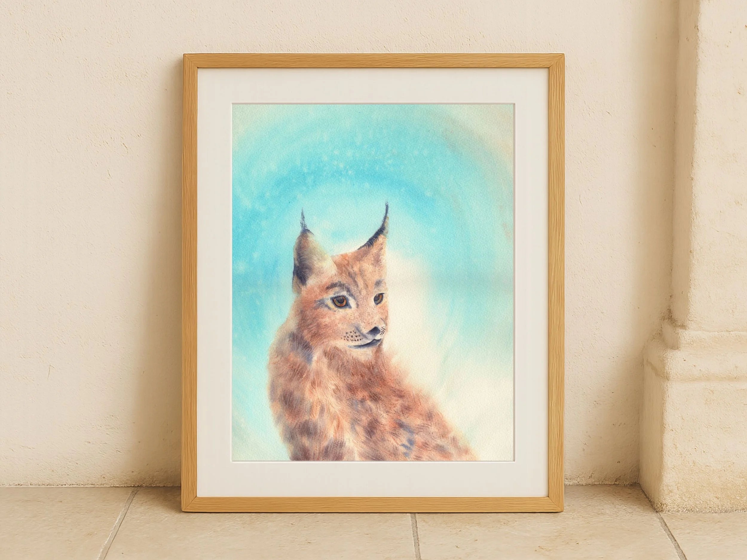 Iberian Lynx - Art Print