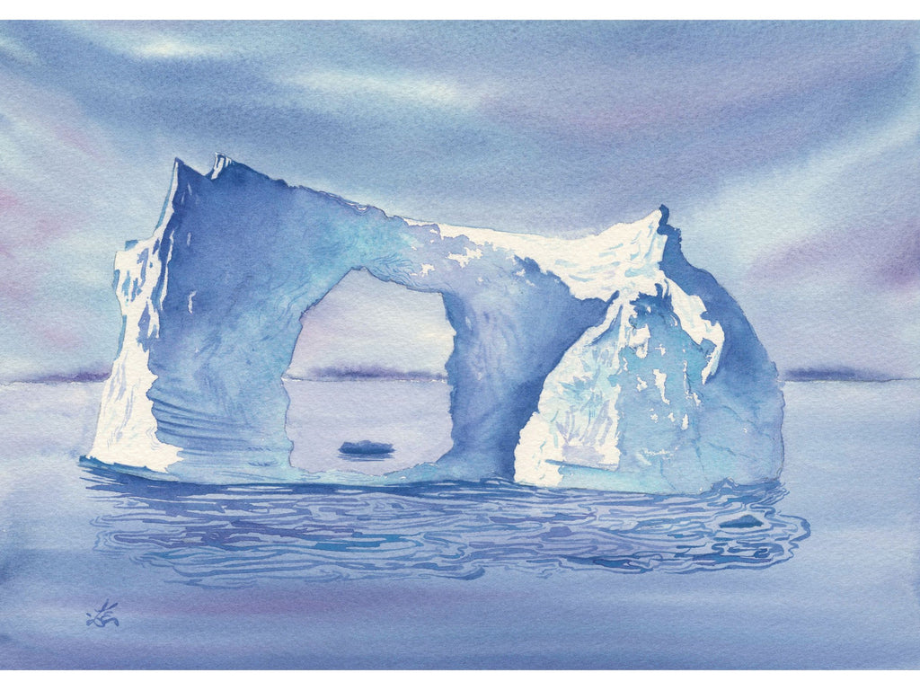 An Iceberg - Art Print