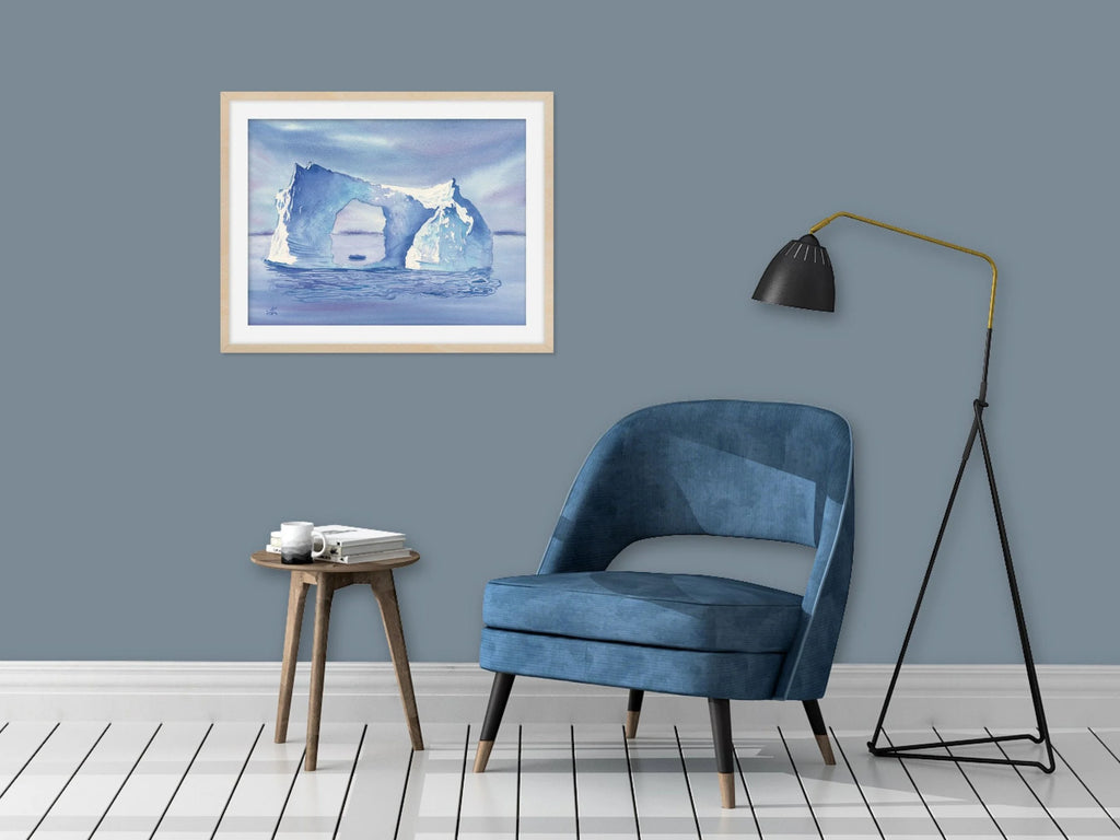 An Iceberg - Art Print