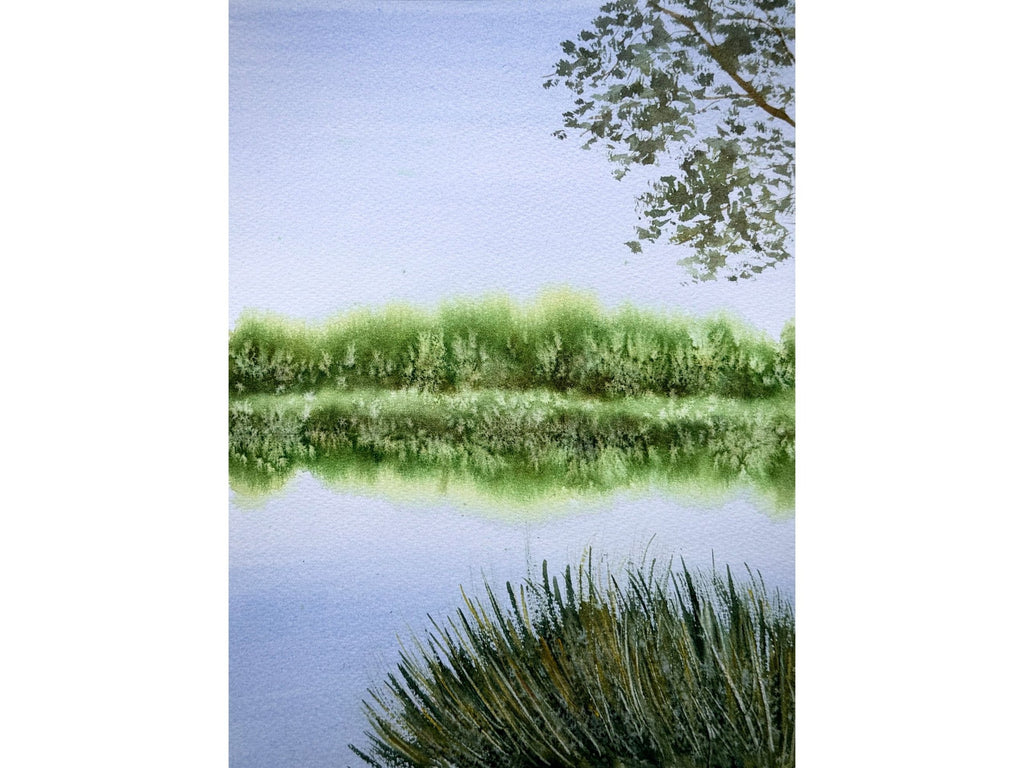 In The Moorlands - Original Watercolor Painting