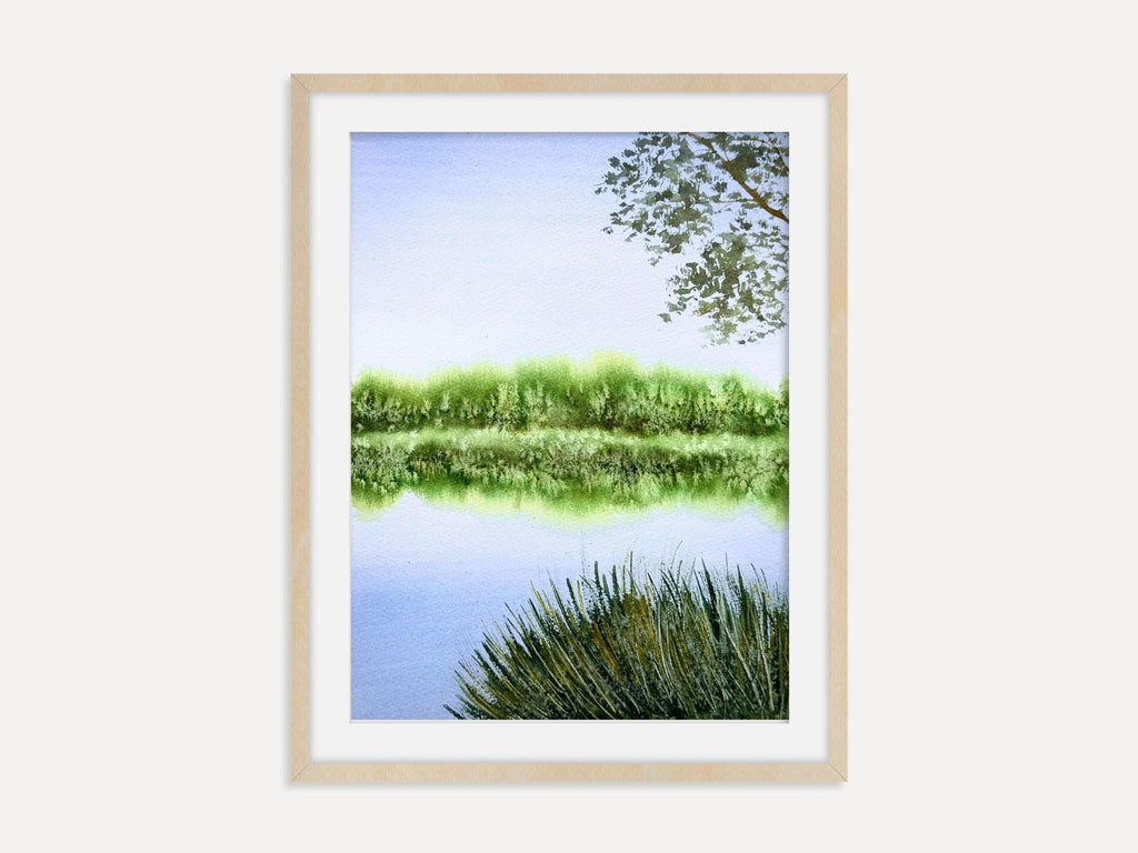 In The Moorlands - Original Watercolor Painting