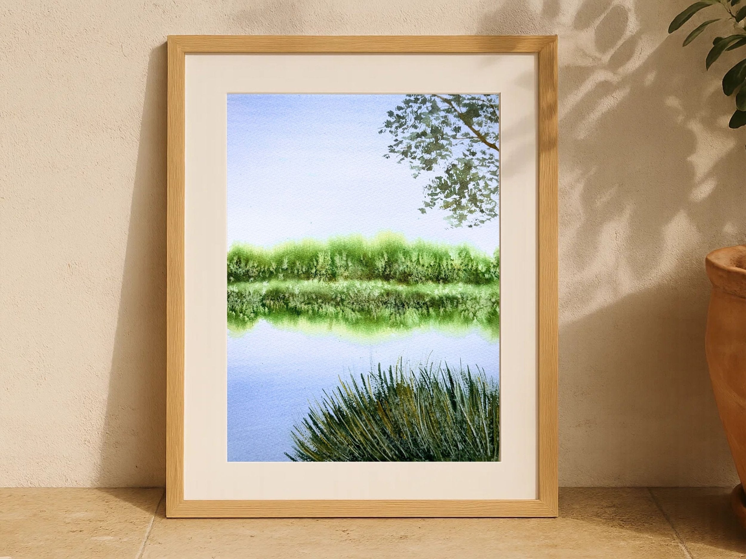 In The Moorlands - Original Watercolor Painting