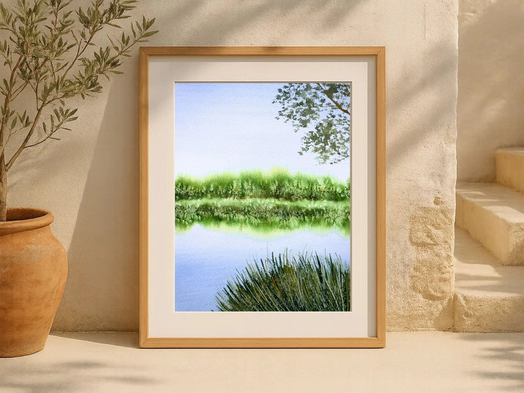 In The Moorlands - Original Watercolor Painting