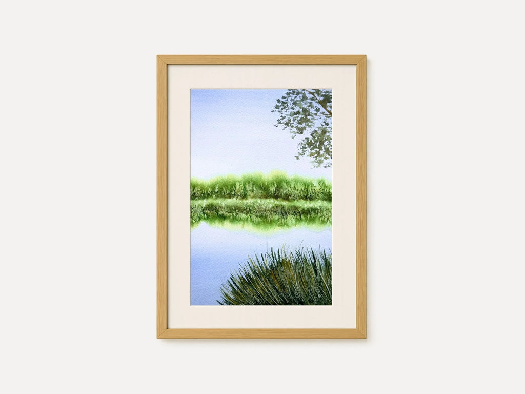 In The Moorlands - Original Watercolor Painting