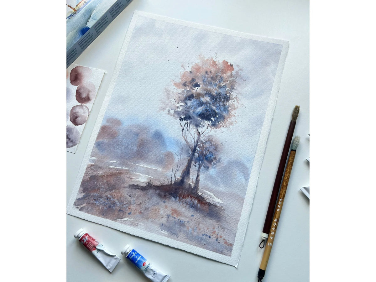 Just The Two of Us - Original Watercolor Painting